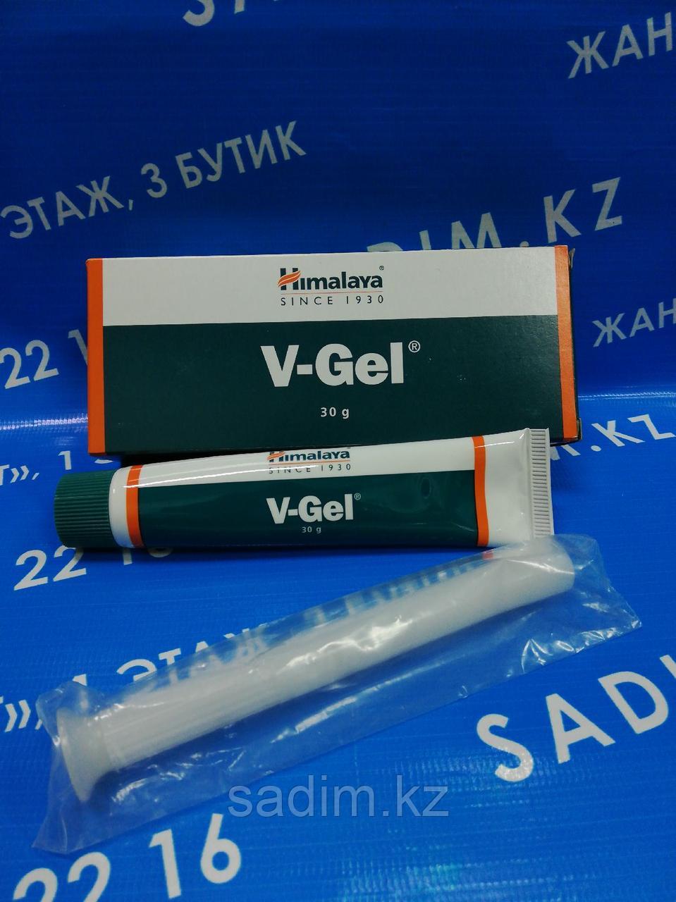 Ви-гель,Вагинальный гель (V-gel, HIMALAYA), 30 г.