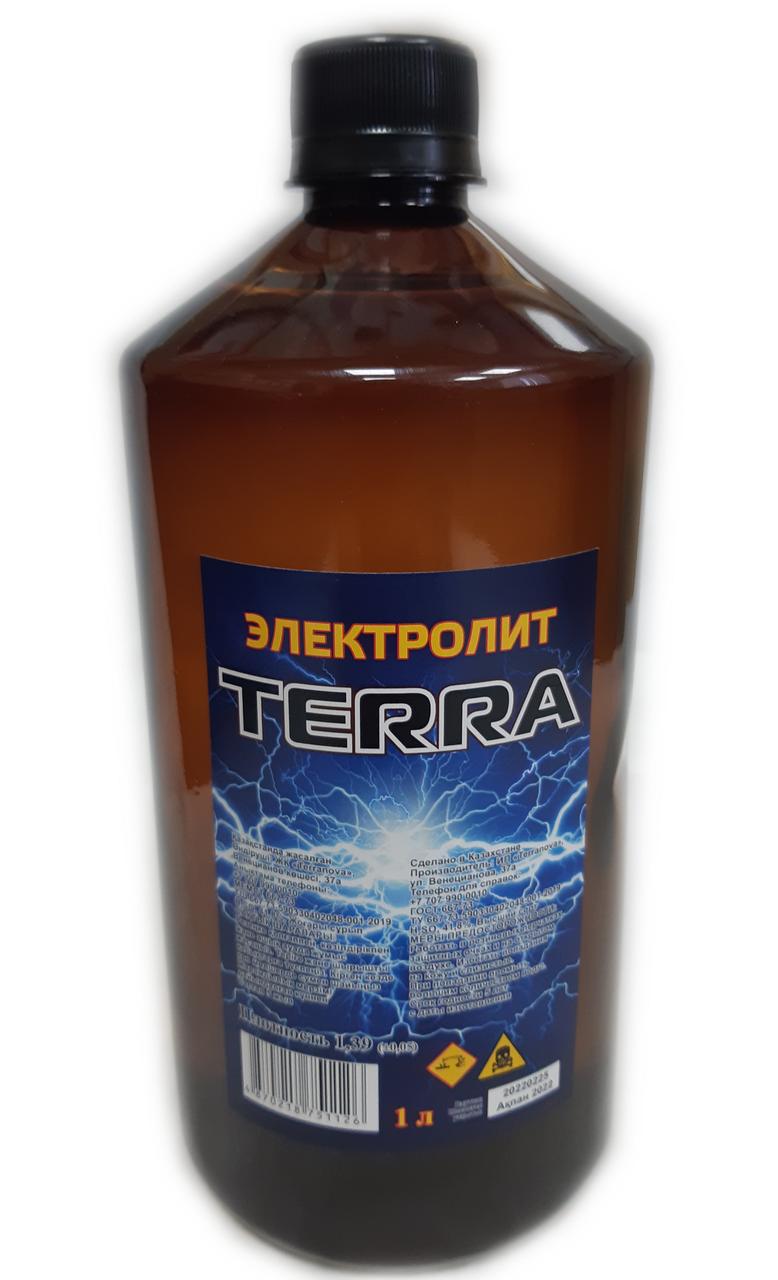 Электролит «Terra» 1 л, плотность 1.40 - фото 1 - id-p98810382