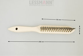 Ручная щётка для угловых швов (нерж) Wire Straight 0.35мм.Lessmann 120.811