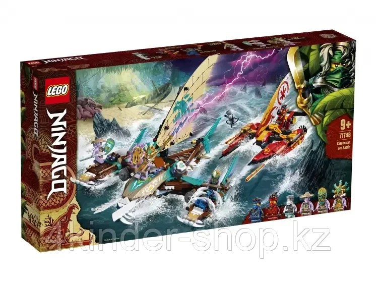 Lego 71748 Ниндзяго Морская битва на катамаране