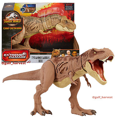Фигурка Jurassic World Тираннозавр Рекс экстремальные повреждения GWN26 - фото 2 - id-p98814257