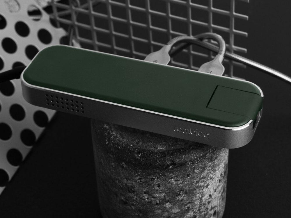 Хаб USB Rombica Type-C Chronos Green - фото 7 - id-p90870043