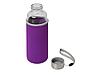 Бутылка для воды Pure c чехлом, 420 мл, фиолетовый, фото 2