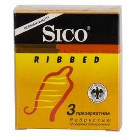 Презервативы Sico №3 Ribbed