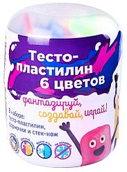 Мини-набор для лепки «Тесто-пластилин 6 цветов» от GENIO KIDS