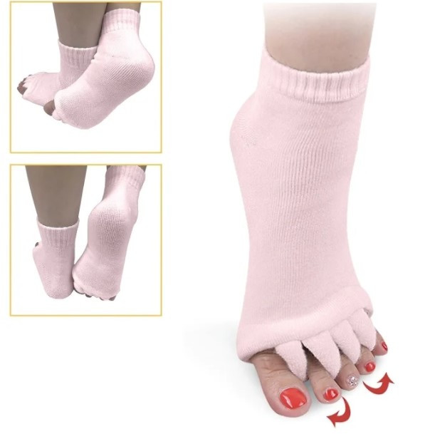 Массажные носки-разделители для пальцев ног - фото 4 - id-p98820343