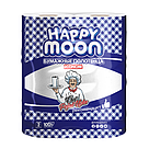 Бумажные полотенца Happy Moon Econom из целлюлозы 2 рулона, фото 2
