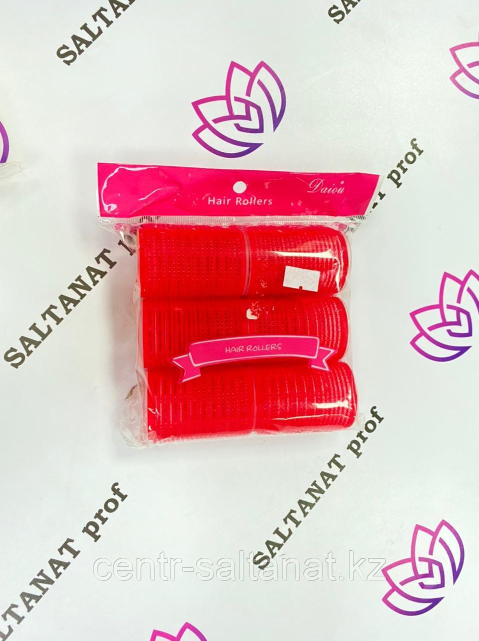 Бигуди для завивки липучки 6 шт диаметр 4 см