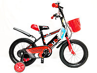 Велосипед Bubabi красный оригинал детский с холостым ходом 14 размер (500-14)