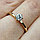 Золотое кольцо с бриллиантами 0.40Сt SI1/E, VG - Cut, фото 10