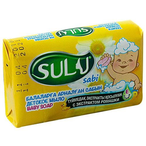 Детское мыло туалетное Sulu Sabi Ромашка 90гр