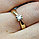 Золотое кольцо с бриллиантами 0.43Сt VS2/M, VG - Cut, фото 6