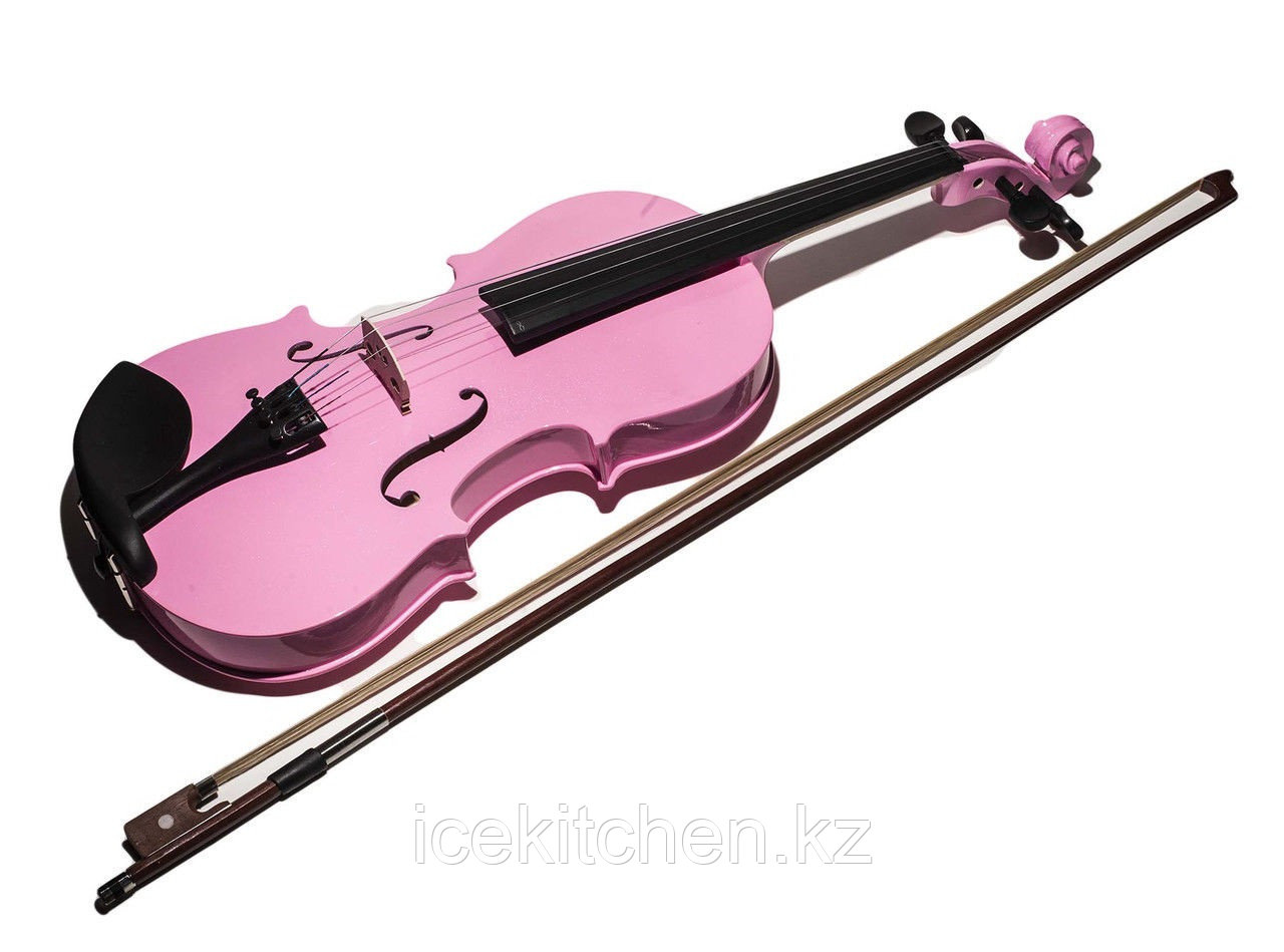 Детская скрипка, 60 см, розовый - фото 1 - id-p98826992