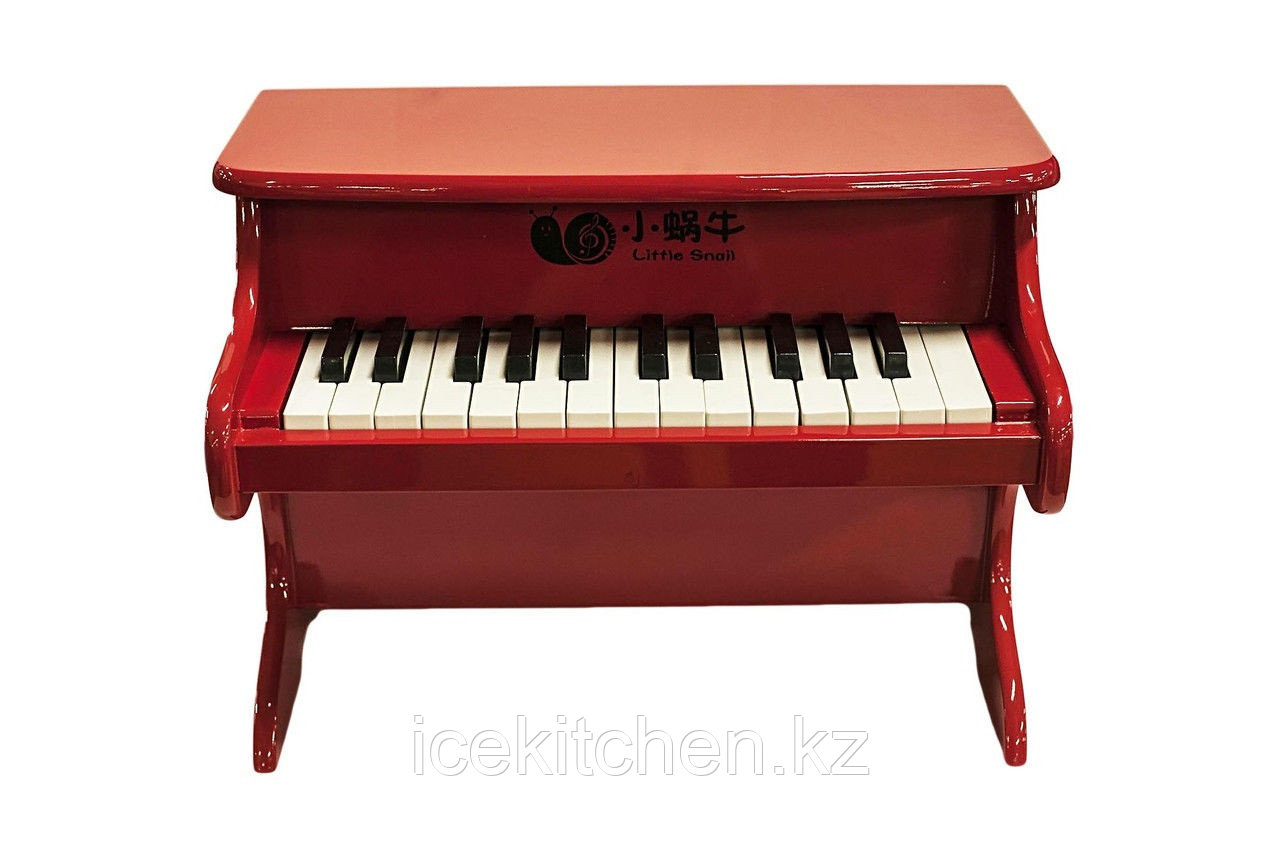 Детское пианино, 42*25*30 см, красный - фото 1 - id-p98827002