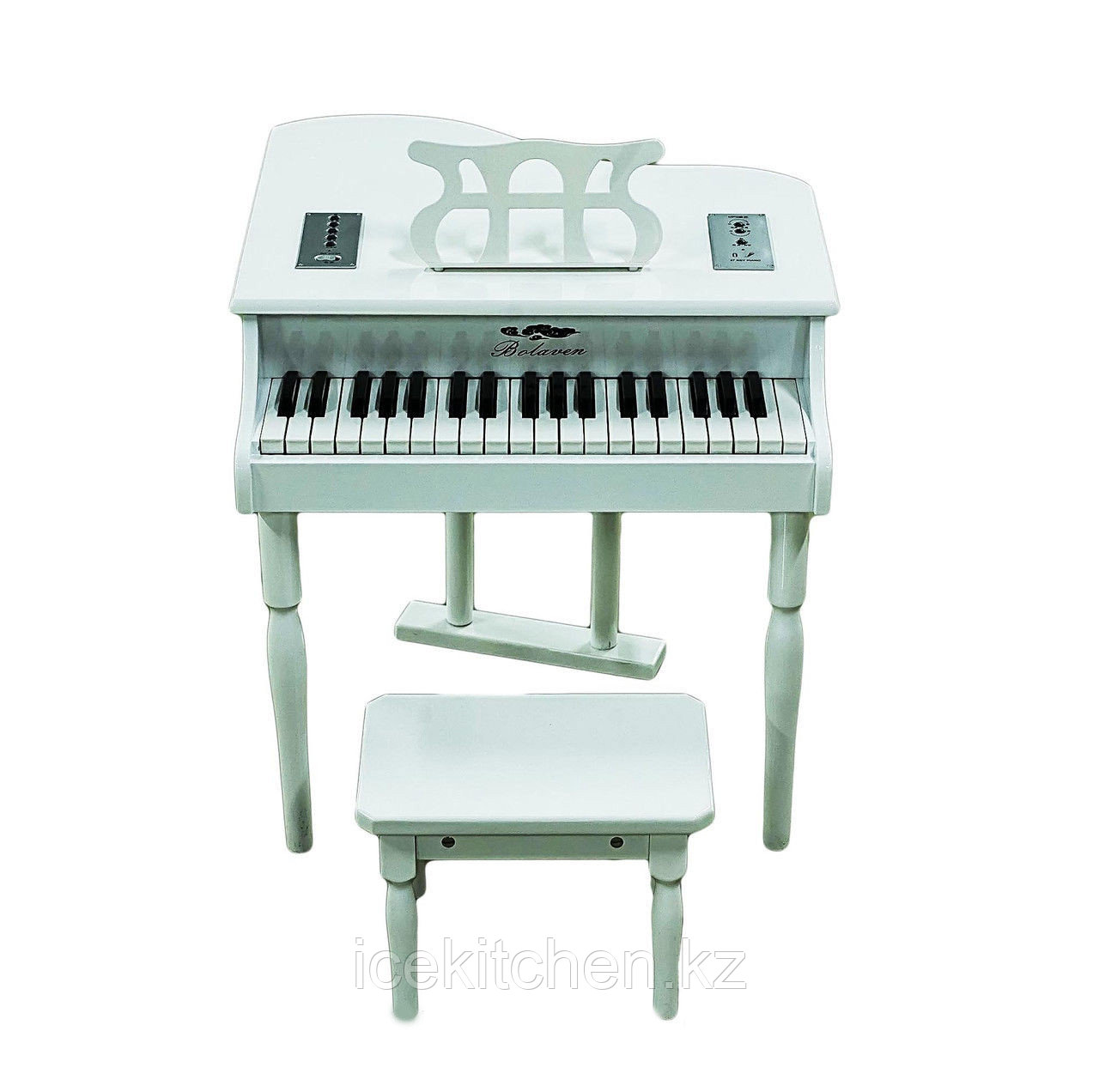 Детское пианино "Bolaven" (белое), со стулом - фото 1 - id-p98827008