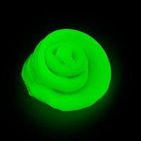 Умный пластилин светящийся в темноте PUTTY, цвет зеленый
