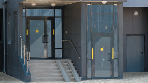 Автоматические, телескопические раздвижные двери DoorHan - фото 3 - id-p98534963