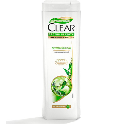 Шампунь женский Clear W Cosmo Травяной 200 ml