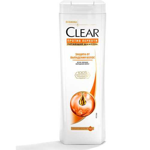 Шампунь для волос Clear W-Cosmo защита от выпадения 200 ml