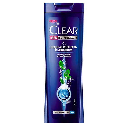 Шампунь мужской Clear M-Cosmo Ледяная свежесть 400 ml