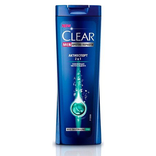 Шампунь для мужчин Clear M-2в1 Cosmo activsport 200 ml