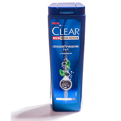 Шампунь мужской Clear M-2в1 Cosmo Глубокое очищение 200 ml