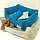 Лежанка с подушкой прямоугольная с входом Musya&Tosha 60*45*20 см, фото 4