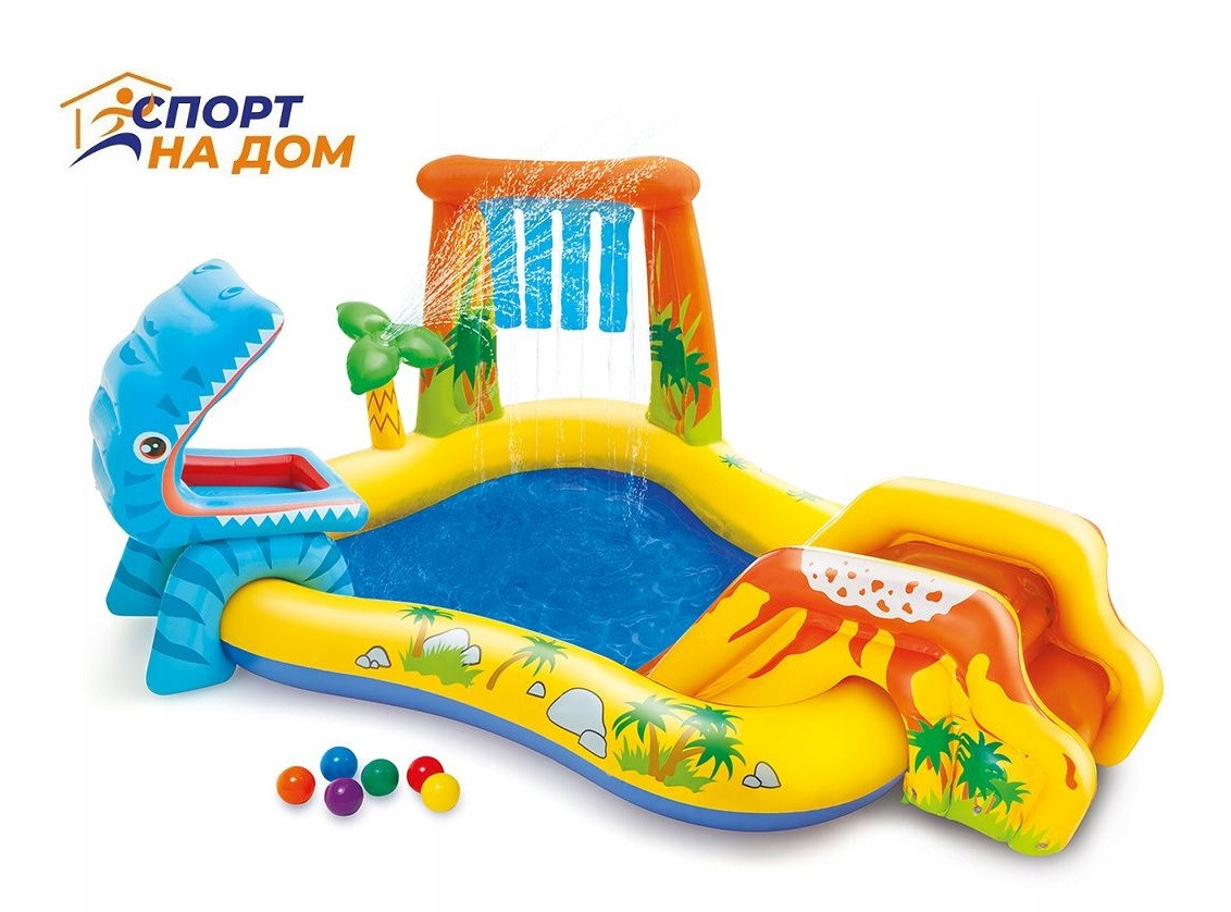 Intex 57444 игровой центр «Динозаврик»