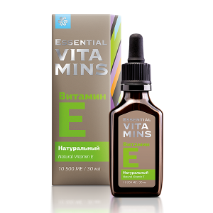 Натуральный витамин Е - Essential Vitamins для взрослых и детей
