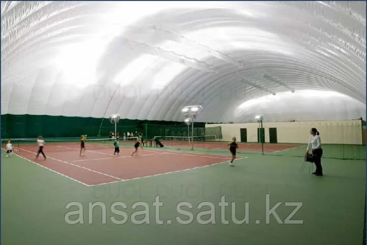 Крытый теннисный корт - фото 1 - id-p98829654