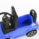 Машинка каталка Ningbo Prince Volkswagen синий, фото 5