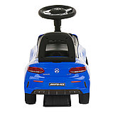Машинка каталка Ningbo Prince Mersedes Benz Синий, фото 2