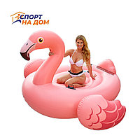Intex 57288 пляжный надувной плотик "Фламинго" (размер: 218*211*136 см)