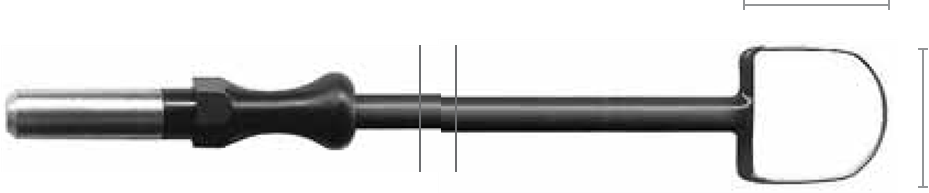 Электрод петля, 10 x 10 мм, длина 120мм, диаметр 4 мм, монополярный, артикул 524-600