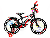 Велосипед BeixiL красный оригинал детский с холостым ходом 18 размер (503-18)