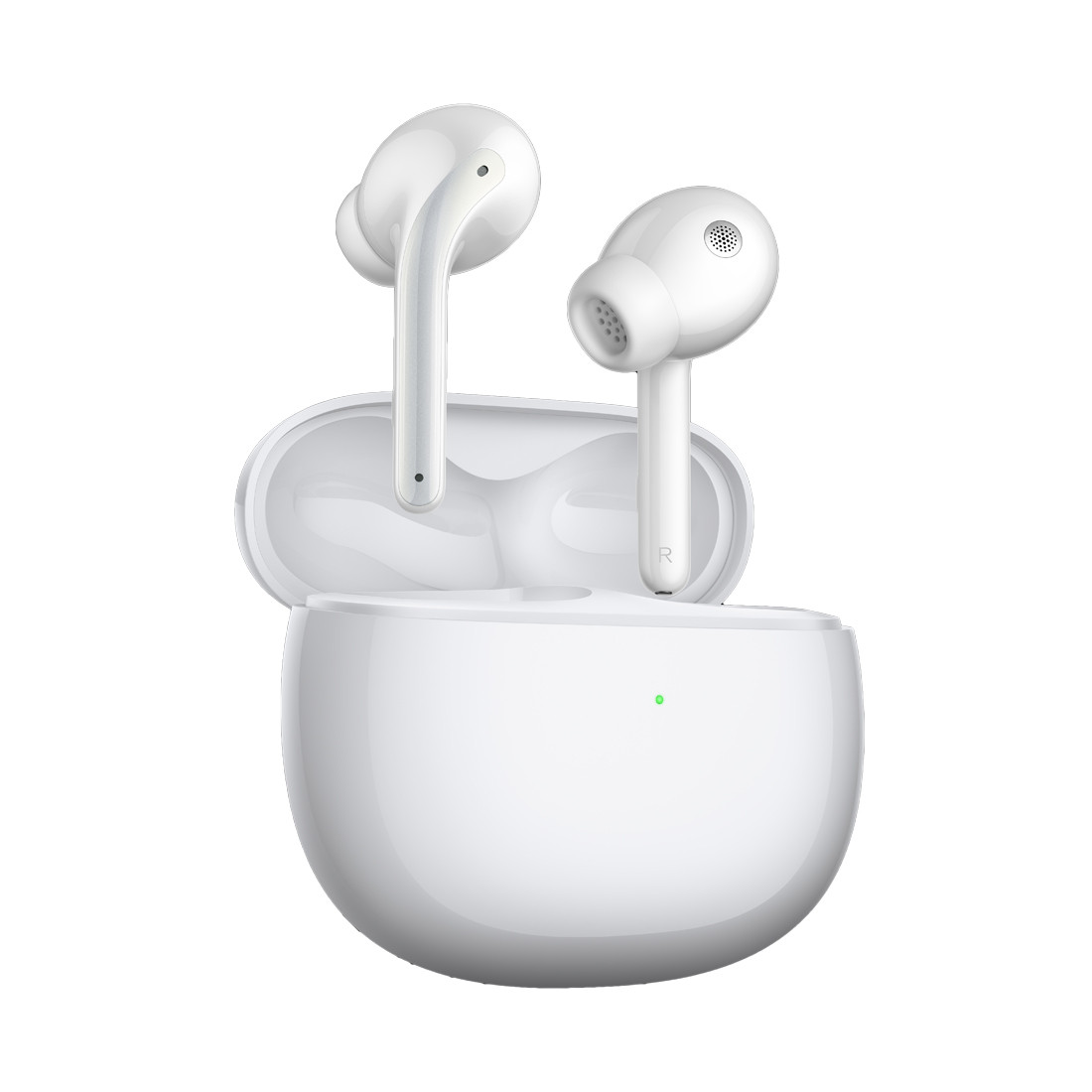 Беспроводные наушники Xiaomi Buds 3 Белый (M2111E1 / BHR5526GL) - фото 1 - id-p98852490