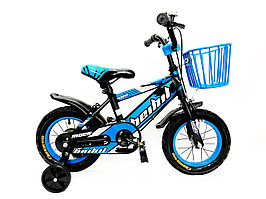 Велосипед BeixiL синий оригинал детский с холостым ходом 12 размер (504-12)