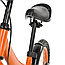 PITUSO Беговел Pulsar, колеса AIR 14", тормоз, подножка,Orange matt/Оранжевый матовый, фото 5