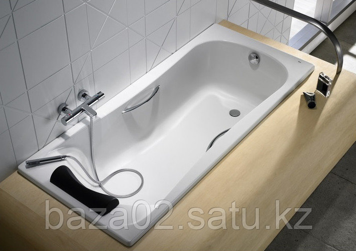 Ванна стальная эмалированная Estap Maia 170 см в наборе с ручками - фото 1 - id-p98856184
