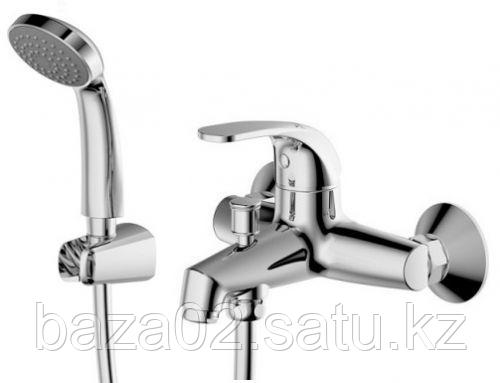Смеситель для ванны Bravat Fit F6135188CP-LB-RUS, с изливом 300 мм с аксессуарами - фото 1 - id-p98856375