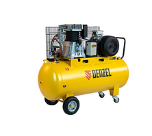 Воздушный компрессор Denzel BCI5500-T/200 ременной привод, 5,5 кВт, 200 литров, 850 л/мин