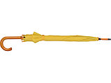Зонт-трость Радуга, желтый, фото 6