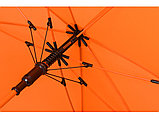 Зонт-трость Color полуавтомат, оранжевый, фото 4