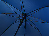 Зонт-трость Lunker с большим куполом (d120 см), синий, фото 6