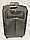 Маленький тканевый дорожный чемодан на 4-х колесах "Swessgear". Высота 57 см, ширина 36 см, глубина 24 см., фото 3