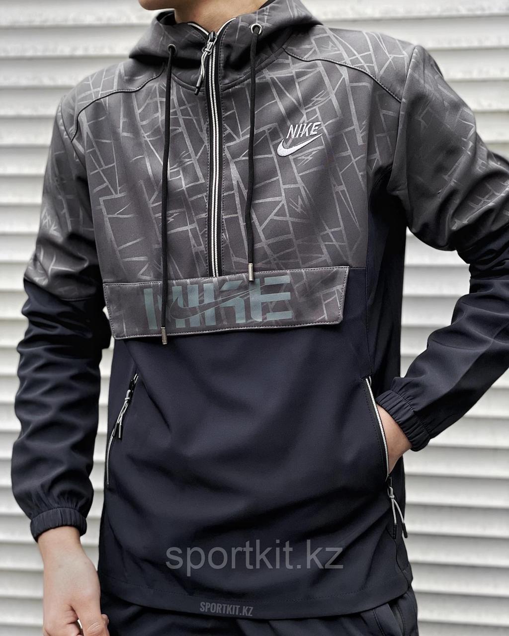Спорт костюм Nike тем син 226-2 - фото 4 - id-p98860495