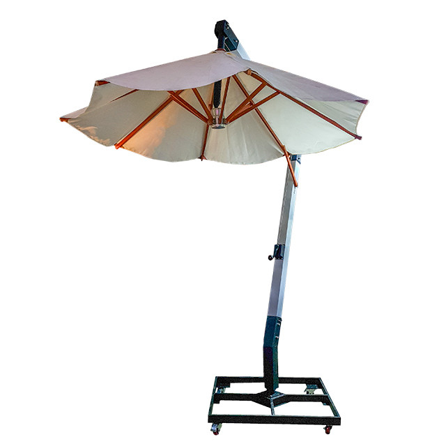 Зонт уличный белый круглый Tropico D2,5м