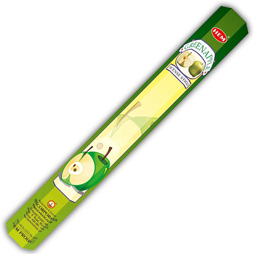 Благовония HEM Зеленое Яблоко (Green Apple), аромапалочки 20 шт.