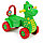 Каталка детская Альтернатива Дракон зеленый, фото 2