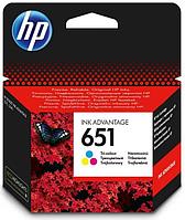 Картридж HP 651 Color для DeskJet Ink Advantage 5575/5645 C2P11AE